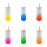 Botella de vidrio borosilicato 650ml Florida (Caja de 5)