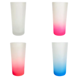 Vaso de vidrio 270ml Estilo Jaibolero Glaseado (Caja de 24) Color Make