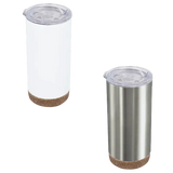 Termo Vaso de acero base corcho 17oz Texas (Caja de 5)
