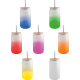Botella de vidrio borosilicato 500ml Candy (Caja de 5)